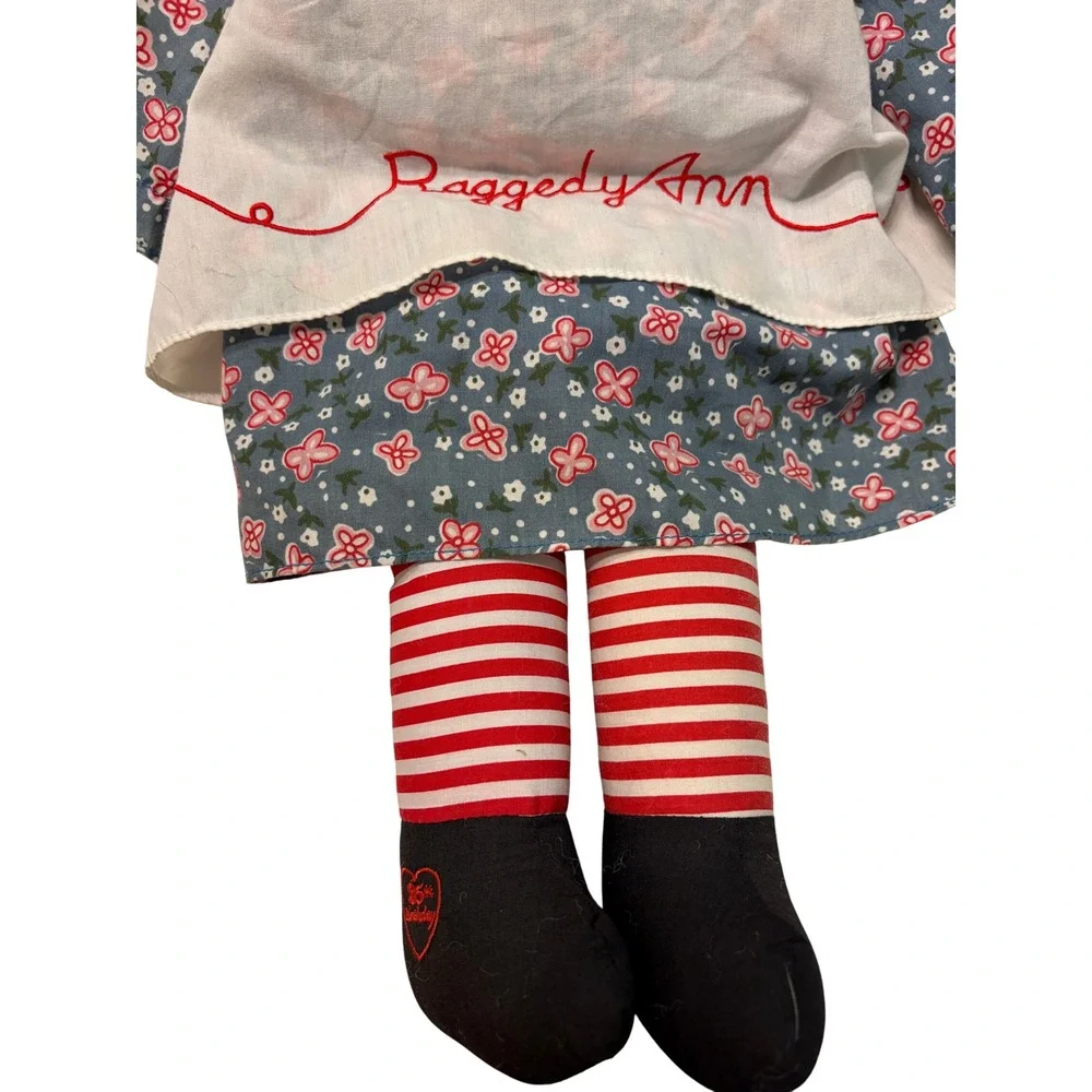 Raggedy Ann 85th & Andy‎ 80th Birthday Commemorative Plush Doll Set Vintage